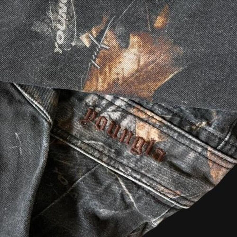 Youngla Men's Black and Brown Jeans - Picture 6 of 7